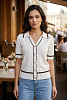 Футболка-поло (вязаный трикотаж)
